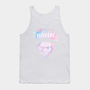 Pastel Diamond: Aspire to Inspire Tank Top